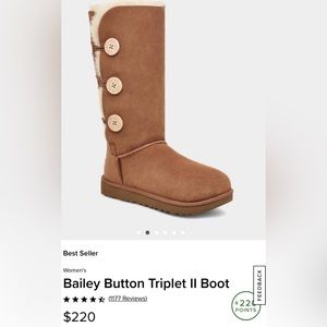 UGG Bailey Button Triplet II Boot